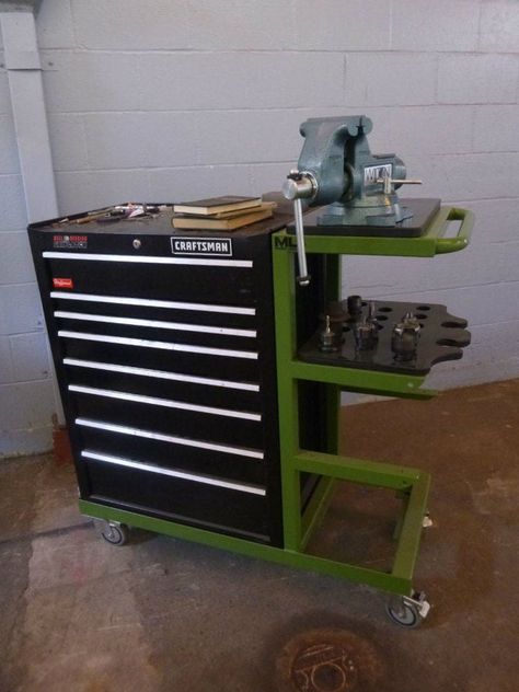 Toolbox Organization, Custom Tool Boxes, Metalworking Projects, Garage Organizing, Tech Storage, Desert Racing, Rolling Tool Box, Welding Tables, Garage Atelier