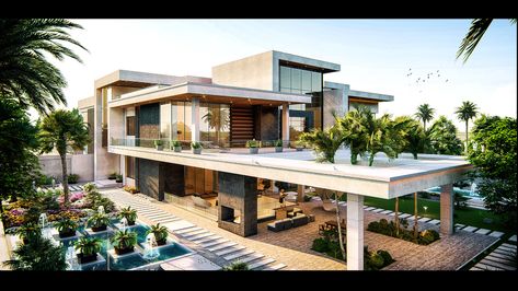 Big Mansions Luxury, Big Mansions Luxury Modern, Luxury Mansion Exterior, Big Houses Exterior, Small House Design Architecture, Big Mansions, Home Designs Exterior, Mansion Exterior, Luxury Houses Mansions