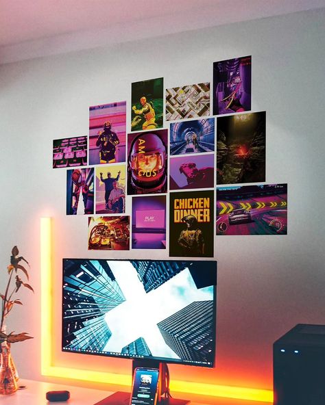 Don’t hate the player, and certainly not the game. On the wall, The gamer mini kit. #art #aesthetic #desksetup #gamingsetup #posterdesign #poster #gamerlife #posters #gamergirl #design #style Mini Posters Wall, Gamer Posters, Aesthetic Desksetup, Movie 2024, Gaming Posters, Poster Store, The Player, Gamer Life, Desk Setup