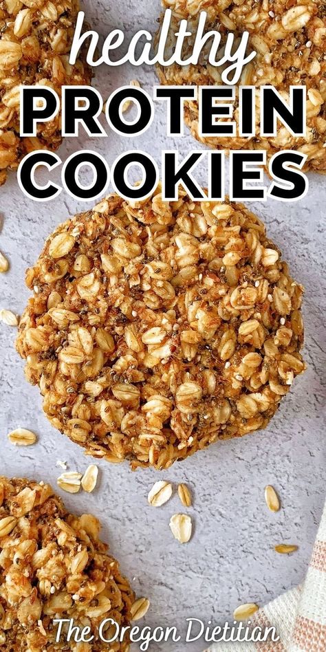 Healthy Aesthetic Lifestyle, Healthy Protein Cookies, In Home Newborn Session Lifestyle, Oat Breakfast Cookies, Oatmeal Protein Cookies, Protein Breakfast Cookies, Oat Breakfast, Breakfast Cookies Healthy, Yummy Healthy Breakfast