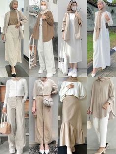 Fesyen Korea, Mix And Match Outfits Hijab, Muslimah Fashion Casual, Fesyen Islam, Stylish Outfits Casual, Rok Outfit, Estilo Hijab, Modest Casual Outfits, Mode Hijabi