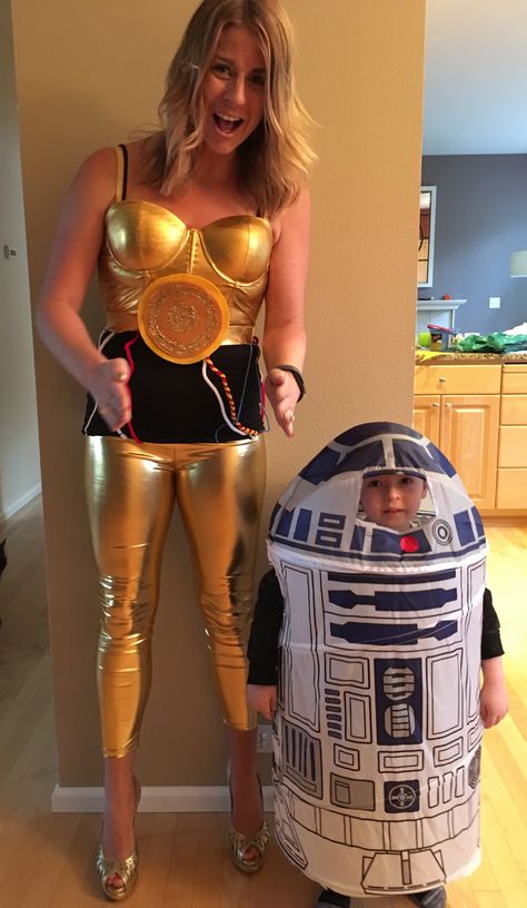 #c3po #R2D2 #costume #momandson #cosplay #starwars #starwarscostume #starwarscostumes #diy #starwarsdroids #droidlife C3po Costume, Fairly Odd Parents Costume, R2d2 Costume, Costume Duo, Star Wars Halloween Costumes, Halloween Duos, C3po And R2d2, Classic Halloween Costumes, Duo Halloween Costumes