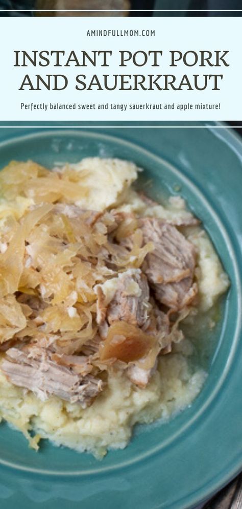 Dinner Ideas For Tonight, Pork And Sauerkraut Recipe, Pork Roast And Sauerkraut, Pork Chops And Sauerkraut, Pork And Sauerkraut, Ground Beef Keto Recipes, Pressure Cooker Pork, Instant Pot Pork Chops, Pressure Cooking Recipes