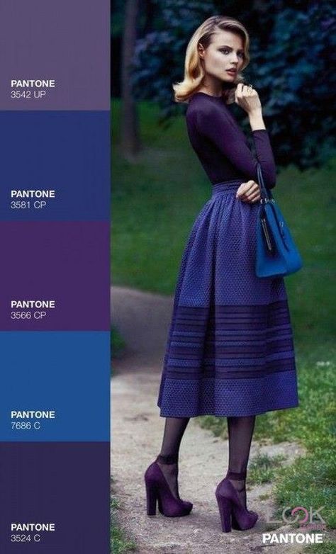 Community wall photos – 23,352 photos | VK Wearing Purple, Colour Combinations Fashion, Color Combinations For Clothes, Color Trends Fashion, Purple Outfits, Stil Inspiration, 여자 패션, Pantone Color, Fashion Colours