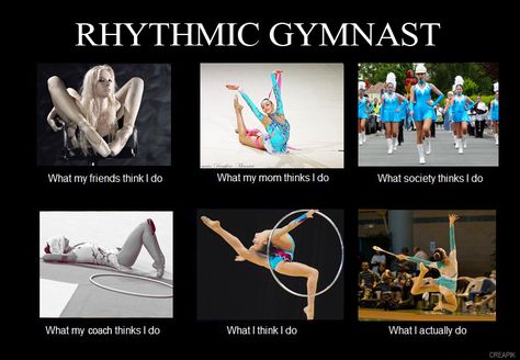 Rhythmic Gymnast Rhythmic Gymnastics Exercises, Things Gymnasts Understand, Things Only Gymnasts Understand, Funny Gymnastics Quotes, Relatable Gymnastics, Gymnastics Funny, Gymnastics Problems, Gymnastics Leos, Gymnastics Competition