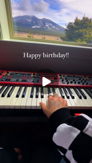 Happy Birthday For Him, Happy Birthday Song, Piano Cover, Birthday For Him, Piano Music, S Video, Piano, Madrid, Musician