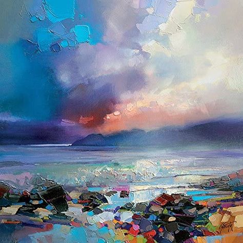 Scott Naismith, Peisaj Abstract, Acrylic Art, Abstract Landscape, Art Blog, Painting Inspiration, Landscape Art, Painting & Drawing, Painting Prints