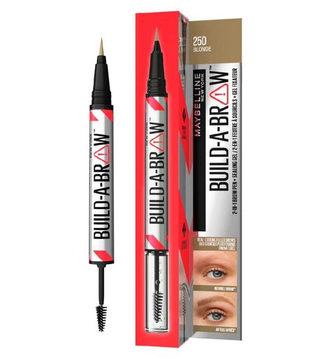 Build-A-Brow Waterproof Eyebrow Makeup, Glossier Boy Brow, Eyebrow Trends, Sparse Eyebrows, Brow Pen, Eyebrow Liner, Full Brows, Waterproof Eyebrow, Gel Medium