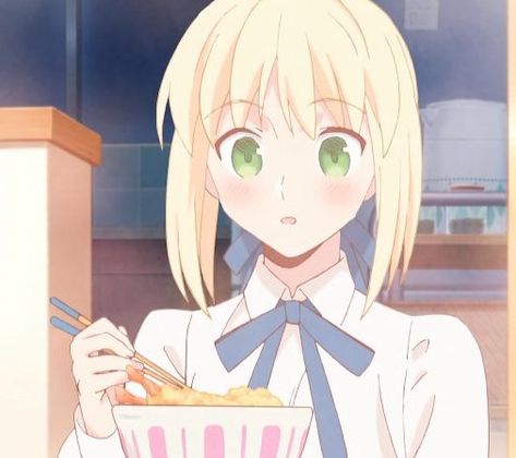 Saber Fate Grand Order, Emiya Family, Eating Icon, Artoria Pendragon, Shirou Emiya, Arturia Pendragon, Fate Stay Night Series, Anime Classroom, Fate Stay Night Anime