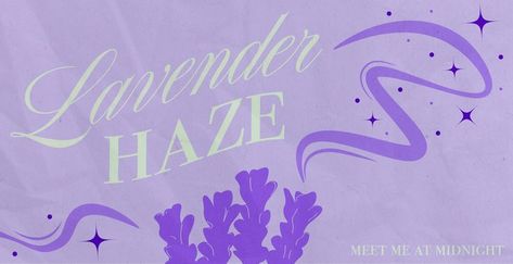 Postcard design inspired by Lavender Haze from Taylor Swift's new album Midnights. Taylor Swift New Album, Lavender Haze, Postcard Design, New Album, Taylor Swift, Swift, Lavender, Neon Signs, Love You