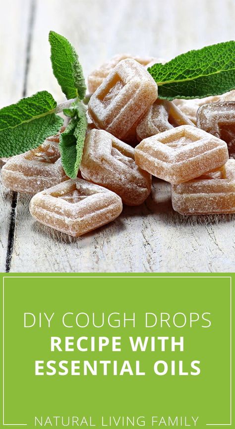 Store bought cough drops are loaded with sugar, and many times, artificial colors and flavors. DIY cough drops can be customized with your favorite herbs, healing honey, and essential oils, and they’re so much better for you! Diy Cough Drops, Essential Oils For Sore Throat, Cough Drops Homemade, Healthy Shots, Oils For Sore Throat, Edible Recipes, Heal Thyself, Essential Oils For Colds, Healthy Remedies