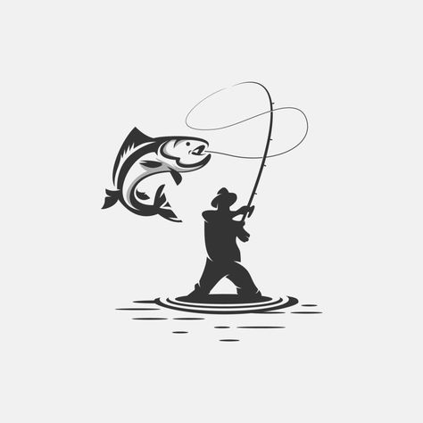 Fishing Logo Vector Tort Wednesday, Fishing Icon, Fishing Wallpaper, Cool Live Wallpapers, Fishing Logo, Happy Logo, Fish Graphic, Fish Logo, Fish Wallpaper