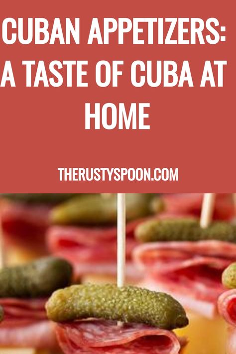 Cuban Appetizers Cuban Appetizers Finger Foods, Easy Cuban Appetizers, Cuban Appetizers For Party, Cuban Appetizers, Rusty Spoon, Guava And Cream Cheese, Glazed Chicken Wings, Cuban Dishes, Cuban Cuisine