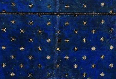 Medieval Color Scheme, Blue Medieval Aesthetic, Medieval Aesthetic Wallpaper, Blue Gold Aesthetic, Whimsigoth Blue, Blue And Gold Aesthetic, Medieval Wallpaper, Celestial Aesthetic, Vintage Celestial