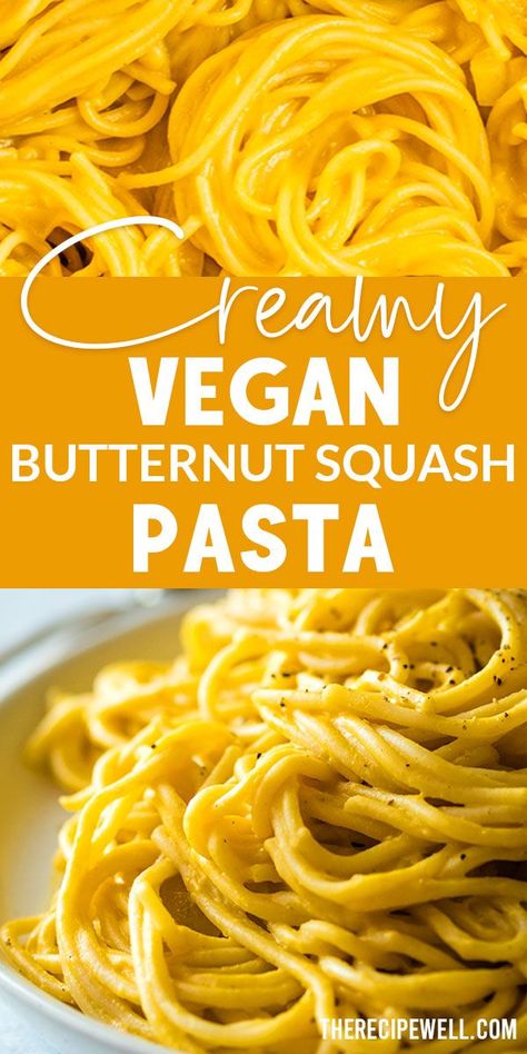 Vegan Butternut Pasta, Vegan Butternut Squash Pasta Sauce, Butternut Squash Pasta Vegan, Leftover Butternut Squash, Vegan Butternut Squash Pasta, Vegan Butternut Squash Recipes, Squash Sauce, Butternut Squash Pasta Sauce, Butternut Squash Sauce