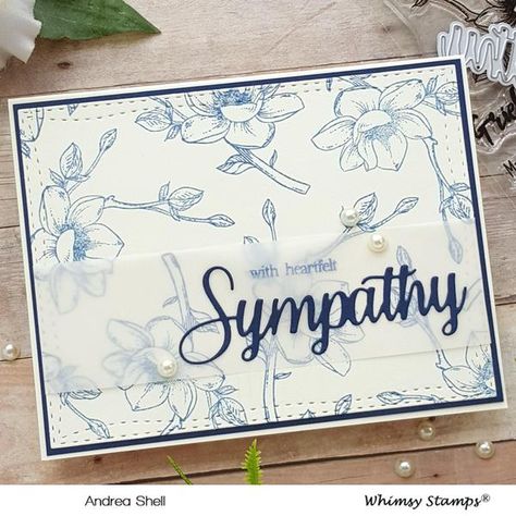 Our Deepest Sympathy, Sympathy Sentiments, Sympathy Sentiment, Words Of Sympathy, Cards Sympathy, Sympathy Card Messages, Heartfelt Condolences, Sympathy Cards Handmade, Card Stamping