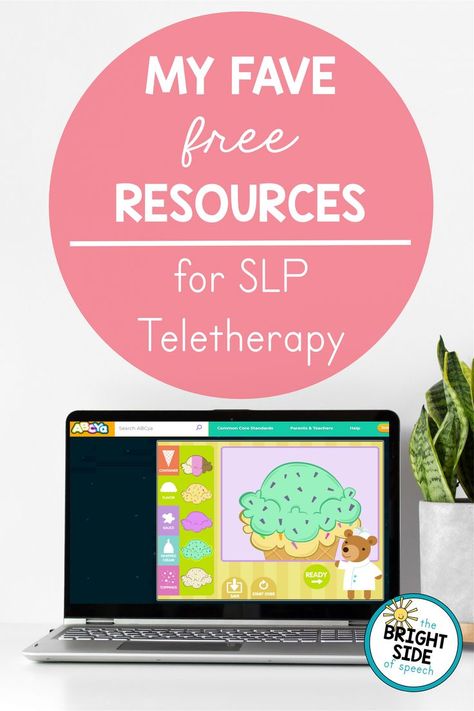 Speech Teletherapy, Early Intervention Speech Therapy, Slp Materials, Preschool Speech Therapy, Play Therapy Techniques, Speech Therapy Games, Slp Activities, Slp Resources, School Slp