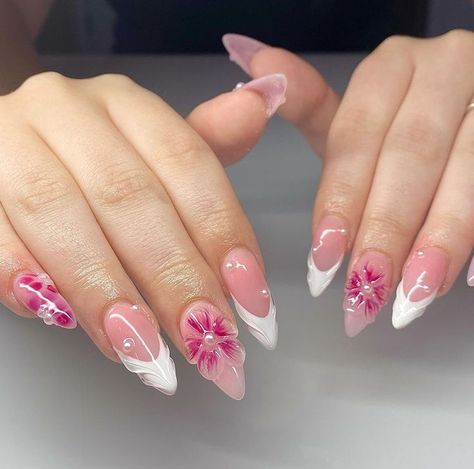 Aesthetic Pink Nails, Haircuts Ideas, Hello Nails, Gel Nails Diy, Girly Acrylic Nails, Casual Nails, Fall Acrylic Nails, Pretty Gel Nails, Acrylic Nails Coffin Pink