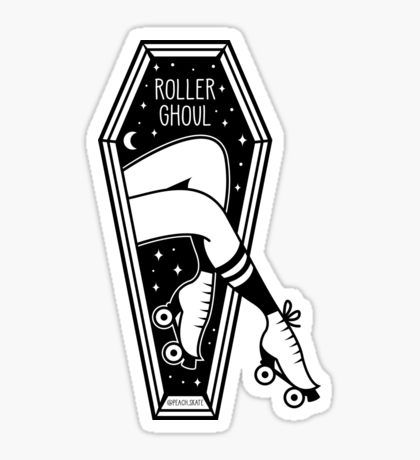 Roller Derby Stickers | Redbubble Roller Derby Tattoo, Roller Derby Art, Skate Tattoo, Quad Squad, Roller Skating Outfits, Roller Derby Girls, Derby Skates, Roller Rink, Derby Girl