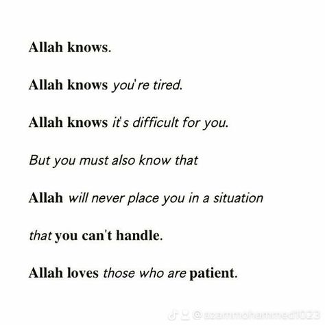 Allah Knows, Alhumdulillah Quotes, Short Islamic Quotes, Ayat Quran, Pray Quotes, Islamic Reminders, Hadith Quotes, Allah Quotes, Beautiful Quotes About Allah