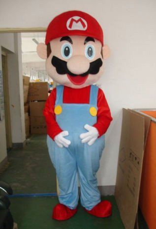 Super Mario Character Mascot Adult Costume Mario Dress, Cartoon Fancy Dress, Fancy Dress Halloween Costumes, Super Mario And Luigi, Cartoon Character Costume, Dress Anime, Christmas Suit, Fancy Dresses Party, Beautiful Evening Dresses