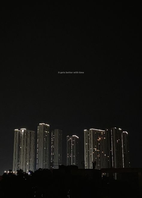 Quotes On Night Lights, City Lights Aesthetic Quotes, City Lights Aesthetic Captions, Night Thought Quote, Night Captions Aesthetic Short, Night Story Caption, Dark Night Captions, Night Short Quotes, Aesthetic Qoutes Dark Life