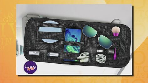 living dayton Visor Organizer, Visor Glasses, Truck Storage, Car Sun Visor, Car Visor, Organization Board, Packing Car, Car Organizer, Glasses Holder