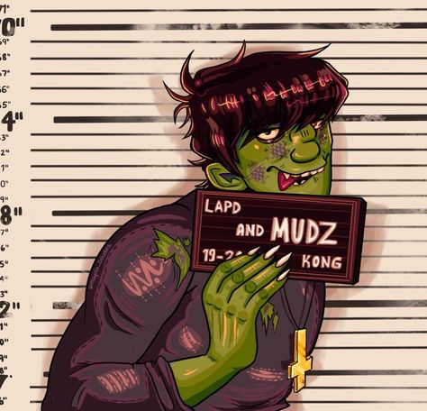 Murdoc Niccals Pfp, 2d And Murdoc, Gorillaz 2 D, Murdoc Gorillaz, 2-d Gorillaz, Murdoc Niccals, Silly Monkey, Gorillaz Fan Art, Kinnie Bingo