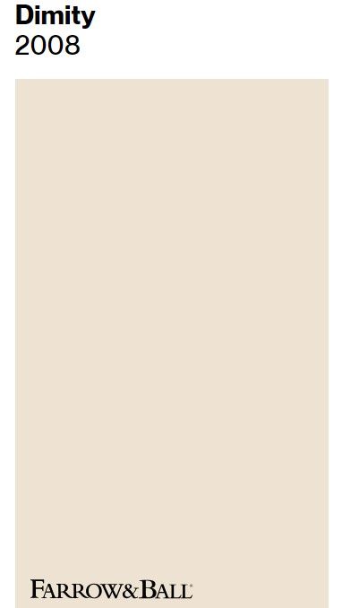 Farrow and Ball Dimity 2008 paint color swatch. #farrowandballdimity Dimity Farrow And Ball, Beige Wall Paints, Farrow And Ball Living Room, Warm Neutral Paint Colors, Paint Color Swatches, Head Spa, Country Style Interiors, Colour Pallets, Narrow Hallway Decorating