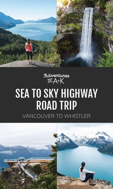 Sea to Sky Highway: The Best Stops from Vancouver to Whistler Vancouver To Whistler Road Trip, Whistler Canada Summer, Vancouver Road Trip, Whistler Ski Resort, Travel Bc, Banff Trip, Hermitage Hotel, British Colombia, Sea To Sky Highway