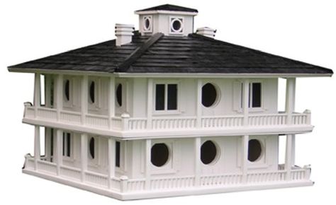 Home Bazaar Clubhouse Birdhouse for Purple Martins Home B... https://www.amazon.ca/dp/B001DJCHQM/ref=cm_sw_r_pi_dp_5Pxxxb5Q26CMX Purple Martin Birdhouse, Martin Bird House, Martin Bird, Purple Martin House, Purple Martin, Garden Birdhouses, Bird House Plans, Martin House, Bird House Kits