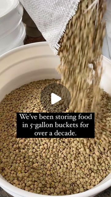 How To Store Dried Beans, Food Preps, Emergency Preparedness Food Storage, Emergency Preparedness Food, Canned Food Storage, Food Cost, Dry Beans, Farm Food, Emergency Supplies