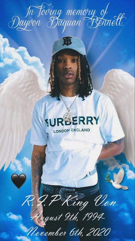 RIP VON 🖤🕊 King Von Wallpaper Iphone, Lil Durk King Von Wallpaper, Fye Wallpapers, Von Wallpaper, King Von Rapper Aesthetic, Cold Images, Lowkey Rapper, Cartoon Rappers, Famous Legends