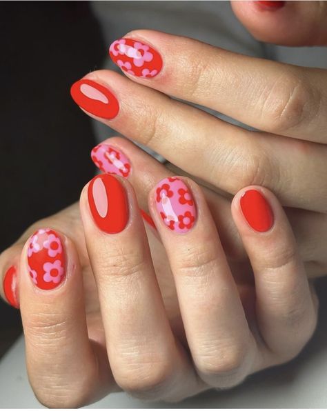 Short Nail Ideas, Trendy Summer Nails, Summer Nail Designs, Hello Nails, Nails Trends, Cute Nail Art Designs, Simple Gel Nails, Short Nail, Vacation Nails