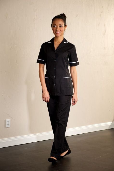 House Keeping Uniform, Psychologist Outfit, Cleaning Uniform, Salon Uniform, Housekeeping Uniform, Best Uniforms, House Maid, Professional Uniforms, Spa Uniform