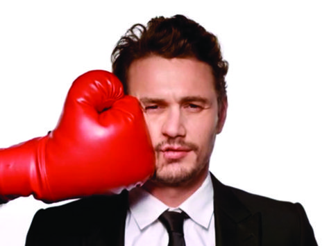 James Franco gets punched in the face Punch In Face, Confidence Man, Foreign Words, Punch In The Face, James 3, James Franco, College Experience, Face Pictures, What To Draw