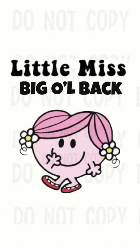 Any of yall got big backs? Tiktok Us, Big O, Little Miss, Iphone Wallpaper, Funny Memes, Memes, Funny