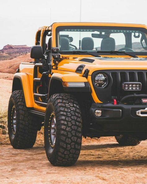 Jeep Ika, Orange Jeep, Off Road Jeep, Yellow Jeep, Jeep Wallpaper, Badass Jeep, Jeep Photos, Custom Jeep Wrangler, Jeep Wave