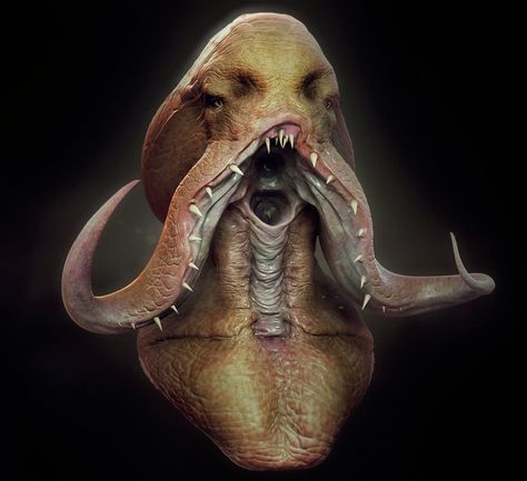 Octopus Humanoid, Octopus Mouth, Zoo Tycoon, Hybrid Art, Fantasy Films, Arm Tattoos For Guys, Clay Sculpture, Cthulhu, Pretty Art