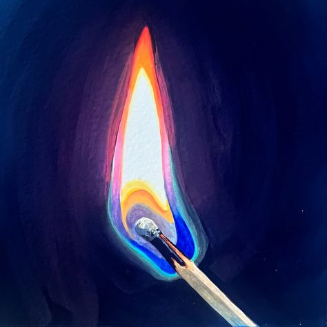 It’s been a minute since I played with fire… Daily Painting Just posted in my online store (KateBirchArt.com) Link in bio! Gouache on paper Paper size 6x6 inches with small white border $120 *** please note for international orders a customs tax may be required upon delivery *** #gouachepainting #stilllifepainting #artistsoninstagram #painteveryday #colorfulart #gouache #dailypainting #dailyart #utahartist #makearteveryday #gouacheartist #art #painting #illustration #illustrationartist ... Fire Watercolor, Painting Masterpieces, Flame Illustration, Fire Drawings, Painting Fire, Playing With Fire, Fire Painting, Drawing Now, Gcse Art