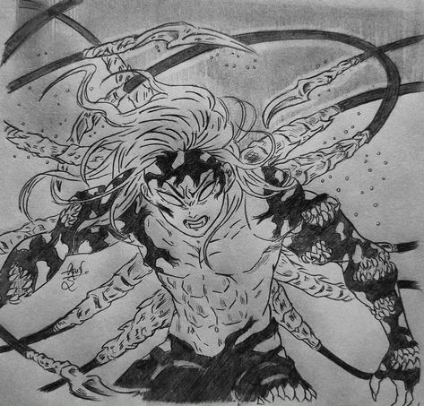 Muzan Kibutsuji ( Demon slayer ) . . . . .. . . . . . . . Reference - manga/anime #muzan #demonslayer #manga #anime #art #sketch #pencilart #reference Muzan Kibutsuji Drawing, Demon Slayer Reference, Drawing Easy Sketch, Muzan Kibutsuji, Anime Suggestions, Drawing Easy, Sketches Easy, Art Sketch, Easy Drawings