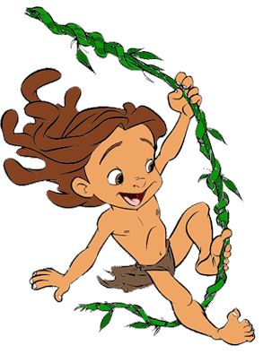 *YOUNG TARZAN ~Tarzan, 1999 Tarzan Tattoo, Tarzan Characters, Baby Tarzan, Vom Avea Un Copil, Tarzan Disney, Tarzan And Jane, Baby Shower Deco, Posca Art, Disney Home Decor