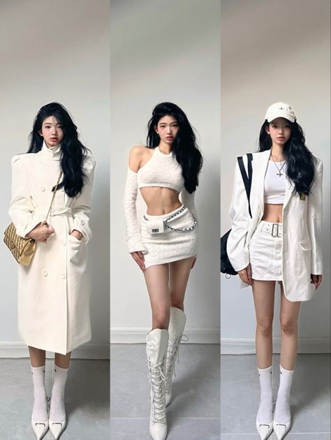 Save-Follow🤍 China Fashion Street Style, China Street Fashion, Tight Dress Outfit, Pose Fotografi, Korean Casual Outfits, Kawaii Fashion Outfits, Kpop Fashion Outfits, Korean Outfits, Casual Style Outfits