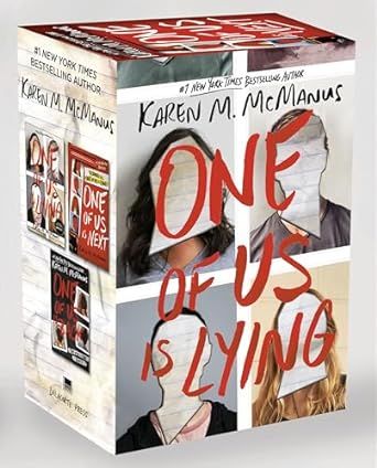 One of Us Is Lying Series Boxed Set: One of Us Is Lying; One of Us Is Next; One of Us Is Back One Of Us Is Back, One Of Us Is Next, One Of Us Is Lying, Box Set Books, Award Winning Books, Gifts For Bookworms, Walk Out, Her. Book, Amazon Books