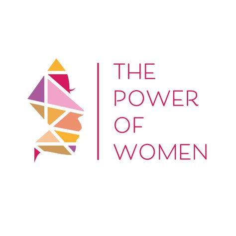 The Power of Women on Behance Women Empowerment Graphic Design, Women Empowerment Logo Ideas, Empowerment Logo Design, Women Empowerment Design, Womens Ministry Logo, Women Illustration Art Graphics, Women Logo Design Ideas, Women Empowerment Logo, Female Logo Design