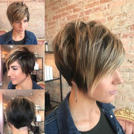 Long Pixie Haircut For Straight Hair Balayage Straight, Textured Pixie, Longer Pixie Haircut, Long Pixie Hairstyles, Thick Hair Cuts, Pixie Cut With Bangs, Long Pixie Cuts, Pixie Haircut For Thick Hair, Fun Hair