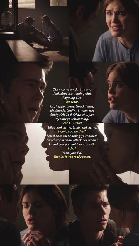 Stydia Teen Wolf, Teen Wolf Wallpaper, Teen Wolf Stydia, Teen Wolf Art, Dylan O Brien Cute, Stiles And Lydia, Teen Wolf Quotes, Wolf Poster, Teen Wolf Memes