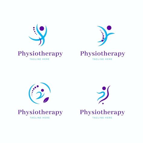 Physiotherapy logo template collection | Free Vector #Freepik #freevector #physiotherapy-logo #logo-templates #logo-pack #business-logo Physiotherapy Logo, Therapy Logo, Physiotherapy Clinic, Clinic Logo, Healthcare Logo, Logo Design Inspiration Creative, Hand Logo, Circle Logos, Visiting Cards