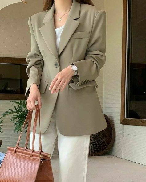 #BEAUTY, #RELATIONSHIPS #Fashion #Animals #Outfits #Winter Outfits #Animals Bussines Casual Woman, Ear Tattoo Ideas, Ear Tattoos, Blazer Outfits Casual, Blazer Outfits For Women, Woman Suit Fashion, Classy Work Outfits, Mike Tyson, Casual Work Outfits