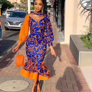 Mode Prints, Africa Style, Trendy Ankara Styles, Ankara Short Gown Styles, Ankara Long Gown Styles, Dress Ankara, Ankara Dress Styles, Style Africain, African Print Clothing